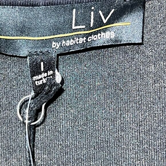 NWT Liv by Habitat Chestnut Button Front Crop Vest Womens Sz L/XL - Picture 6 of 8